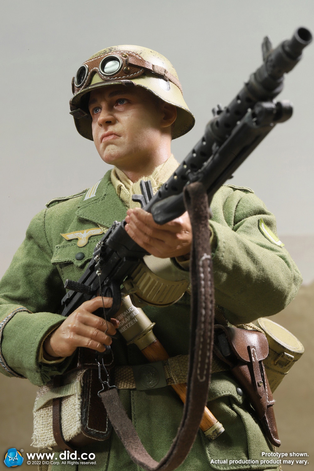 WWII North African Wehrmacht Machine Gunner - Beas 1/6