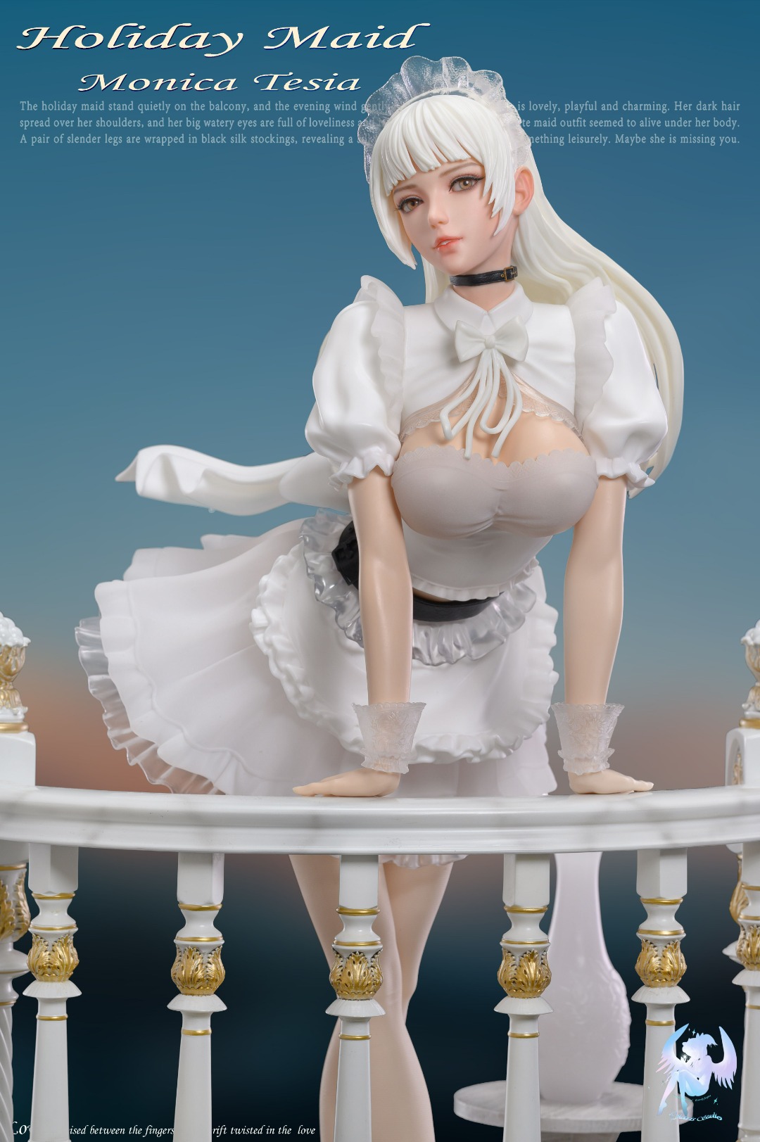 Monica Maid White Ver