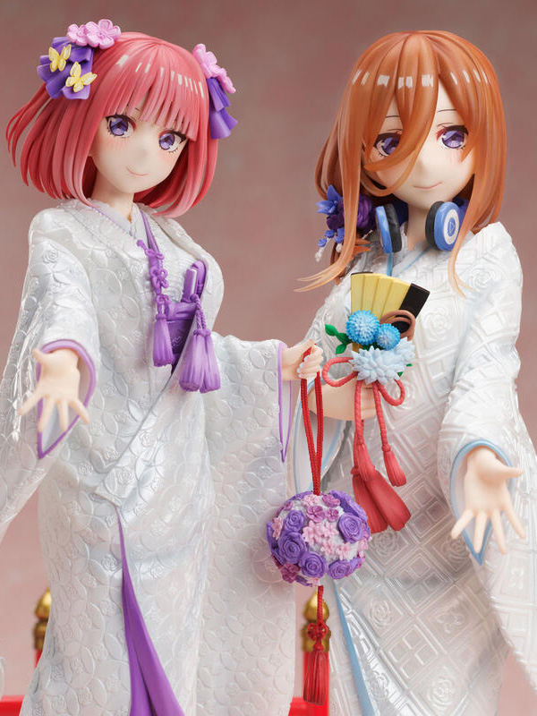The Quintessential Quintuplets ∬ - Nino Nakano & Miku Nakano -Shiromuku- 1/7