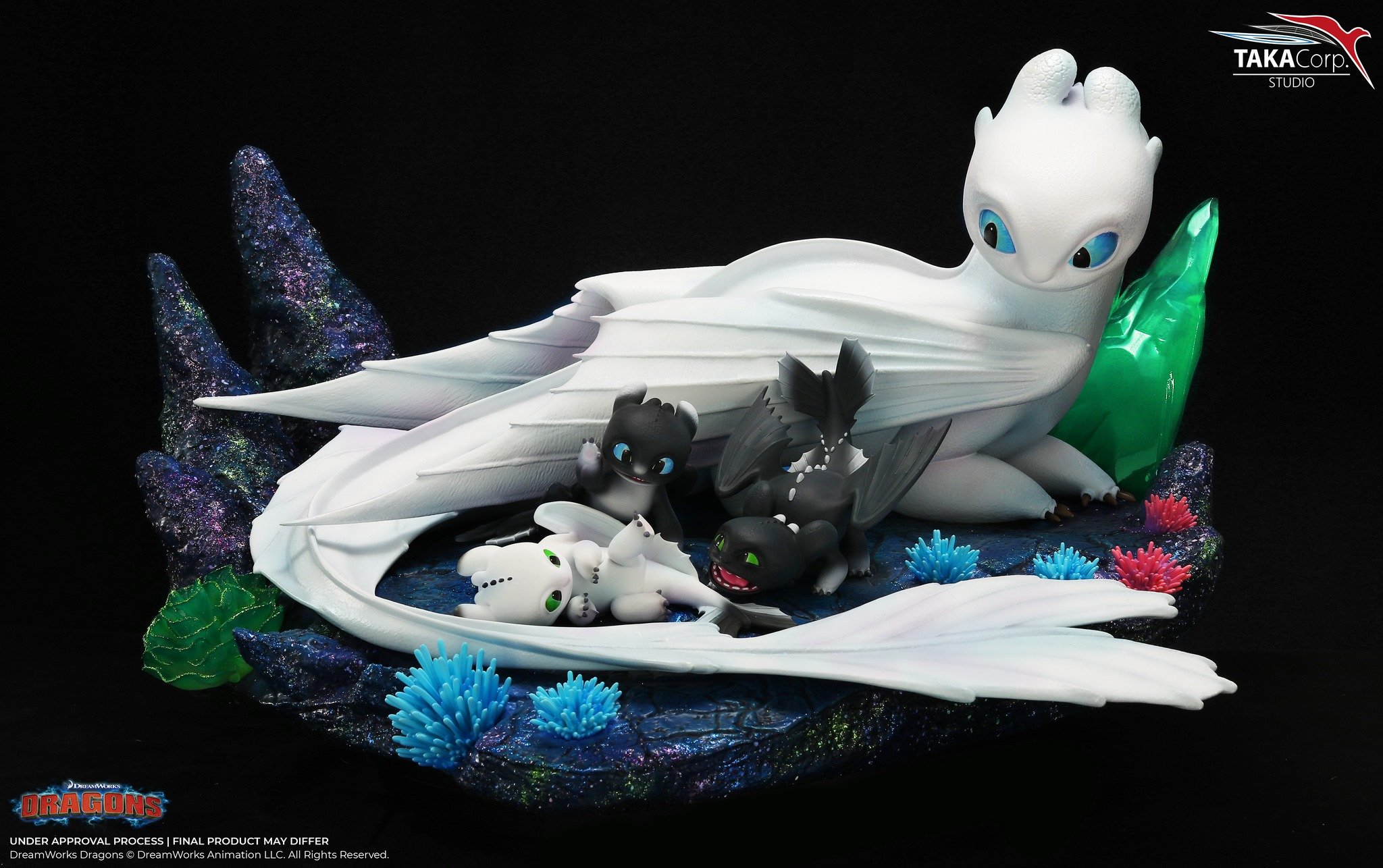 How to Train Your Dragon - Light Sha and Baby Dragon 1/6