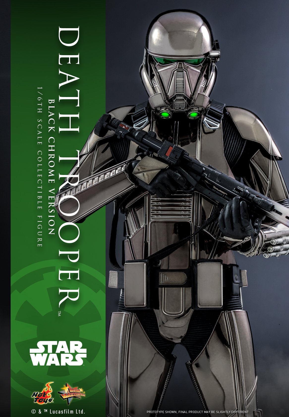 Star Wars Special Edition - Death Soldier Electroplating Black 1/6
