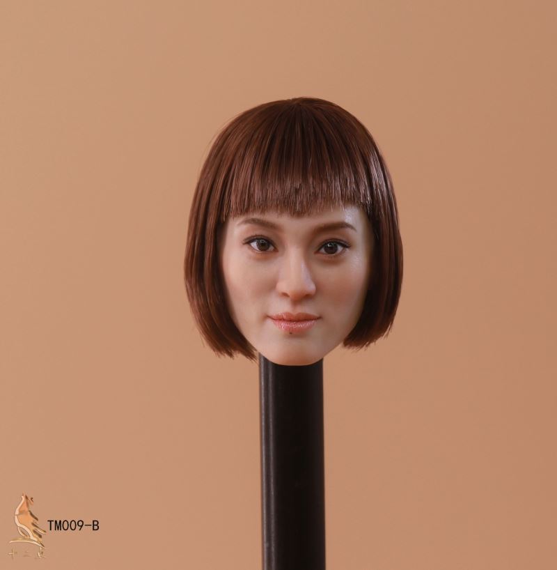 Asian Beauty Head Sculpture 1/6