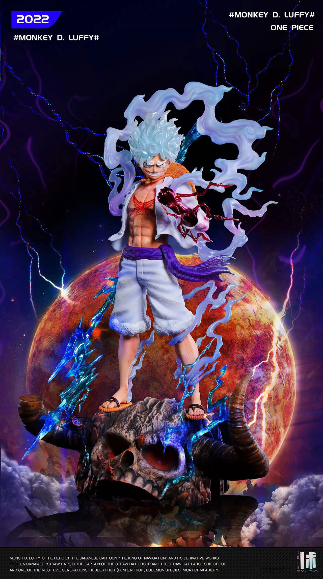 Nika Luffy Gear 5 - One Piece