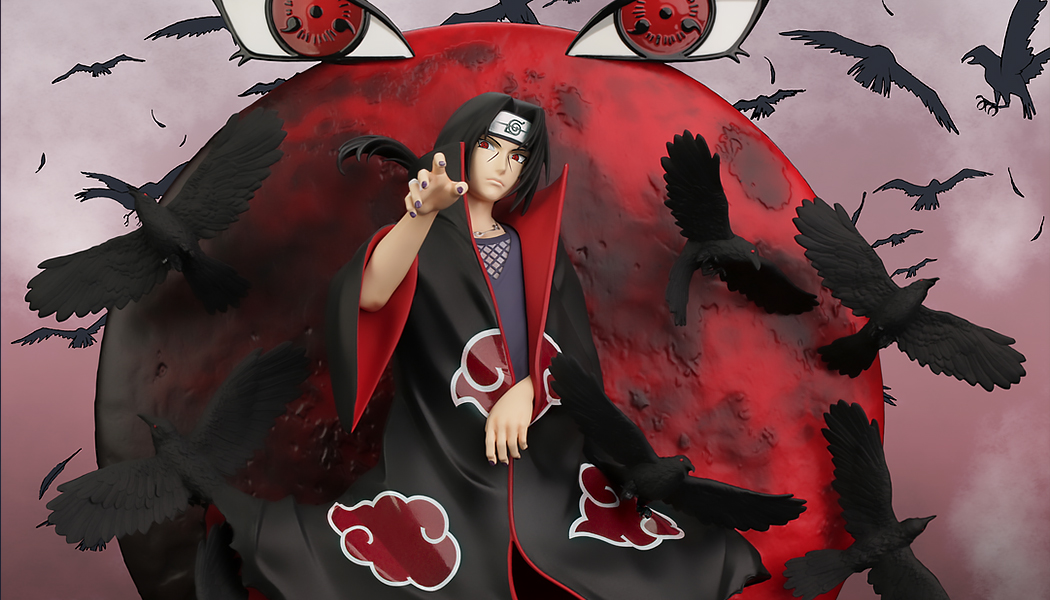 Naruto: Itachi Uchiha Wall-Art