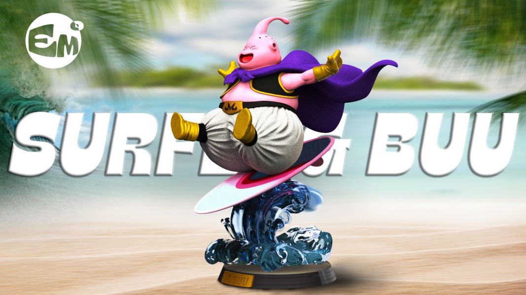 Surfing Buu - Dragon Ball