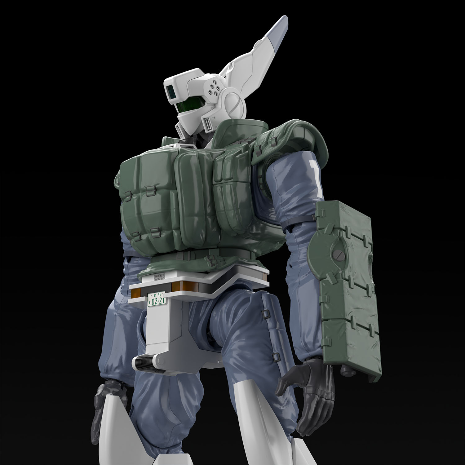 ACKS No.MP-04 Mobile Police Patlabor 1/43 AV-98 Ingram Reactive Armor