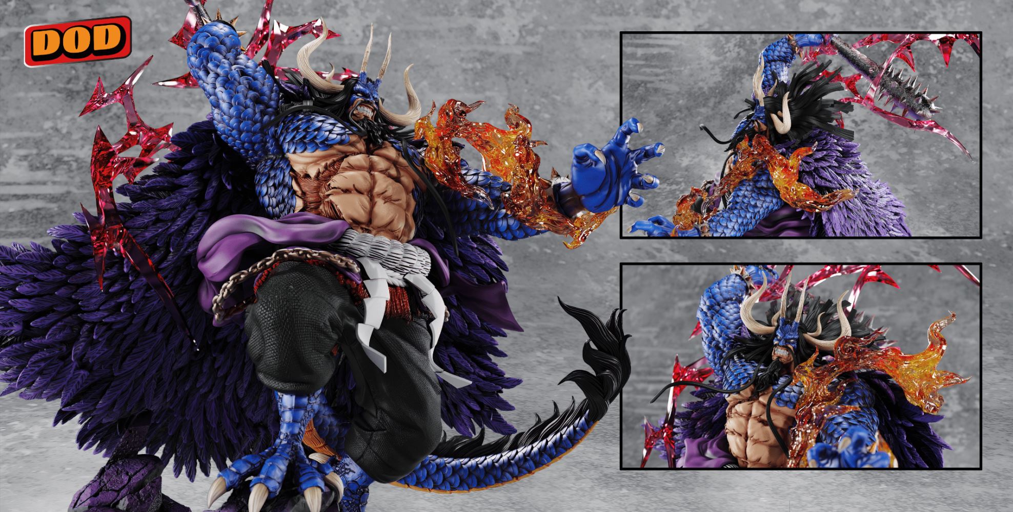 Kaido Half Beast Form - One Piece