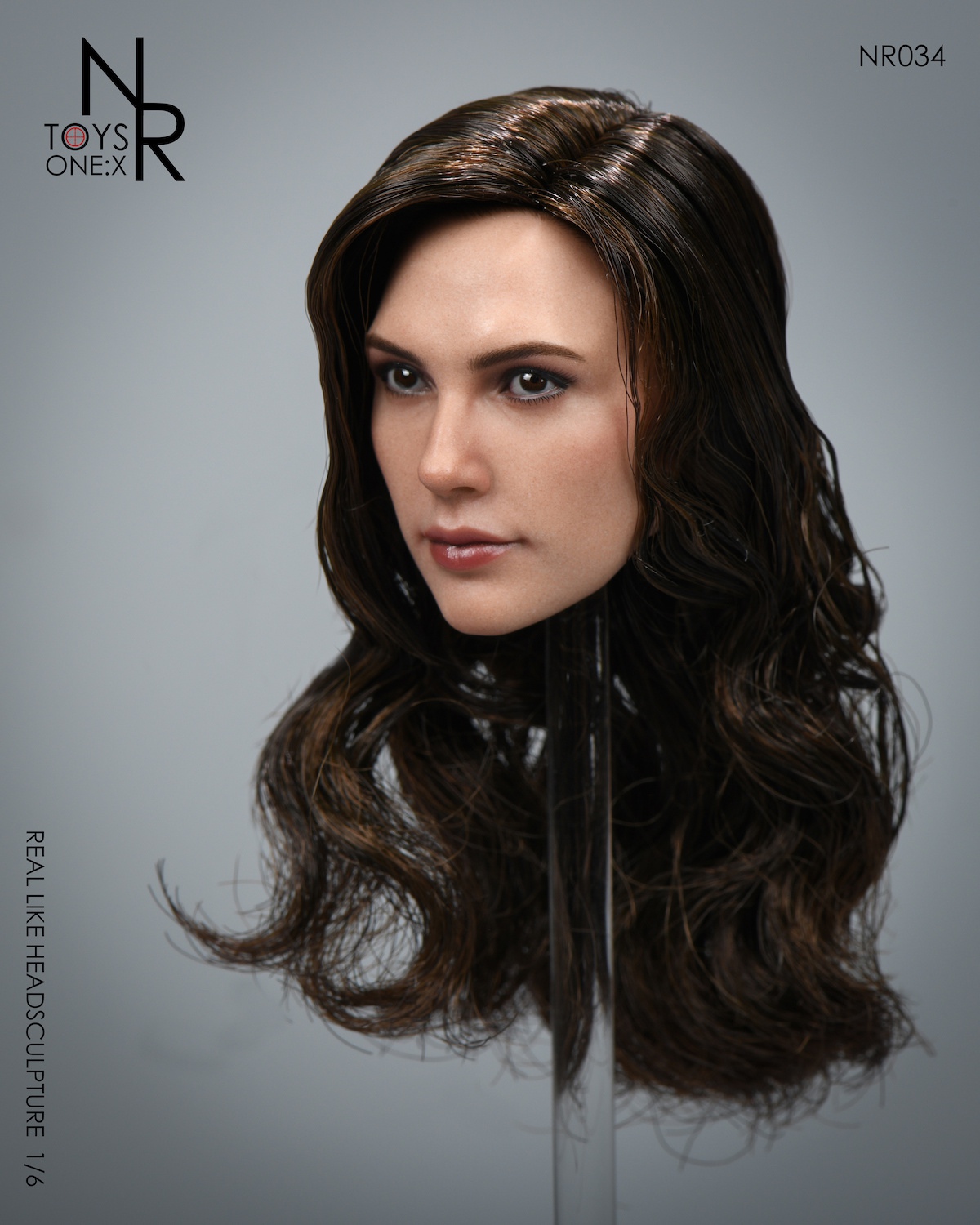 Golden Eagle Woman Head Carving 5.0 Hair Transplant Edition 1/6