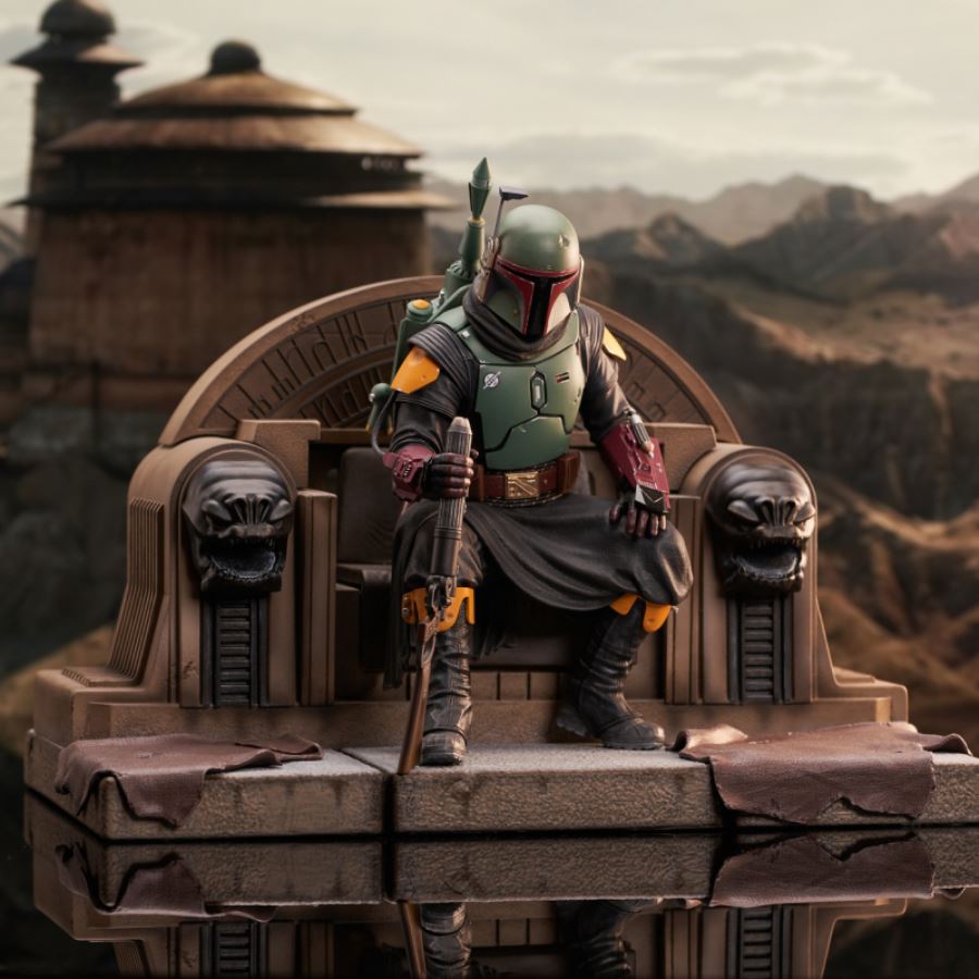 Star Wars: The Mandalorian™ - Boba Fett (on Throne Statue)