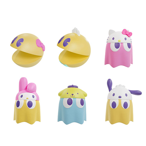 Chibi Collect Figure vol.1 Pac-Man x Sanrio Characters