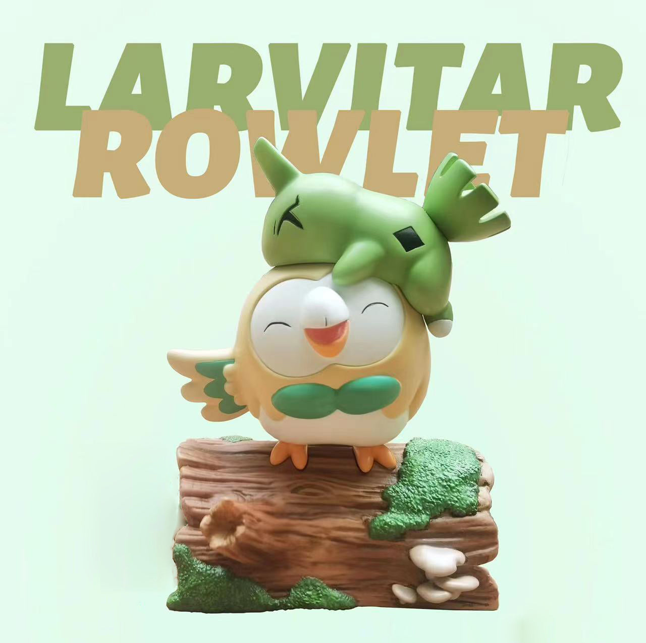 Seasons Series Spring Rowlet & Larvitar/ Caterpie - Pokemon