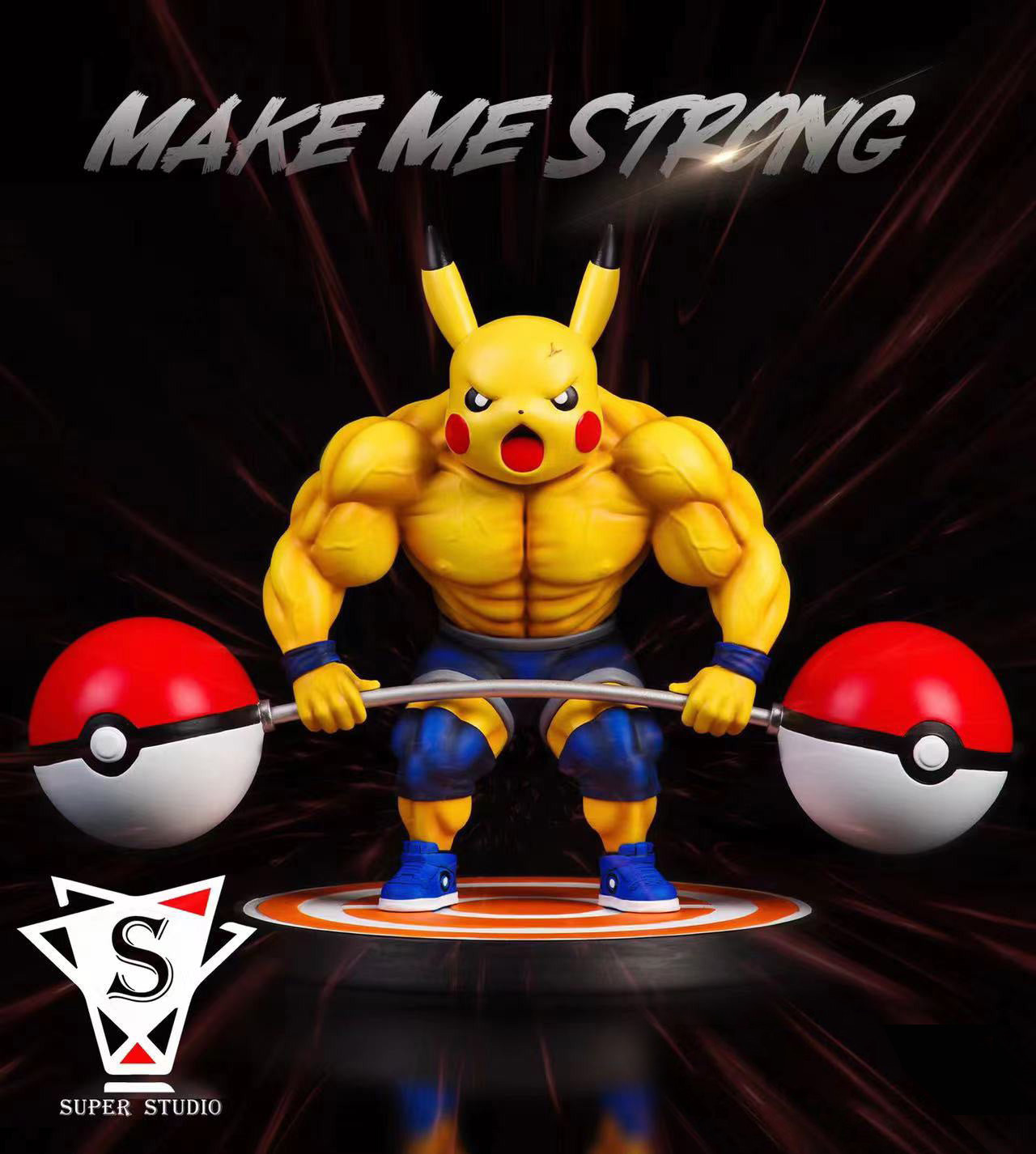 Muscle Pikachu - Pokemon