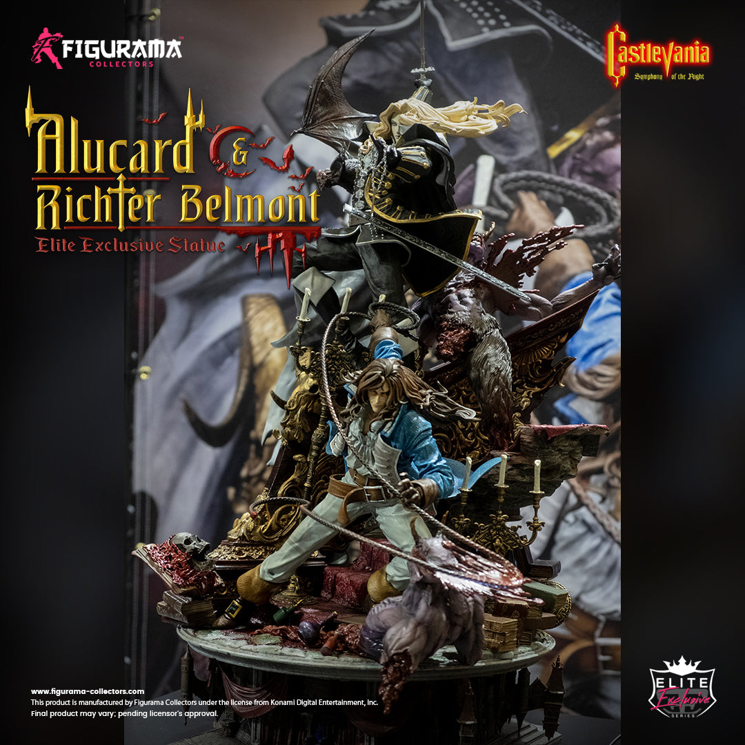 Castlevania: Alucard & Richter Belmont Elite Exclusive Statue