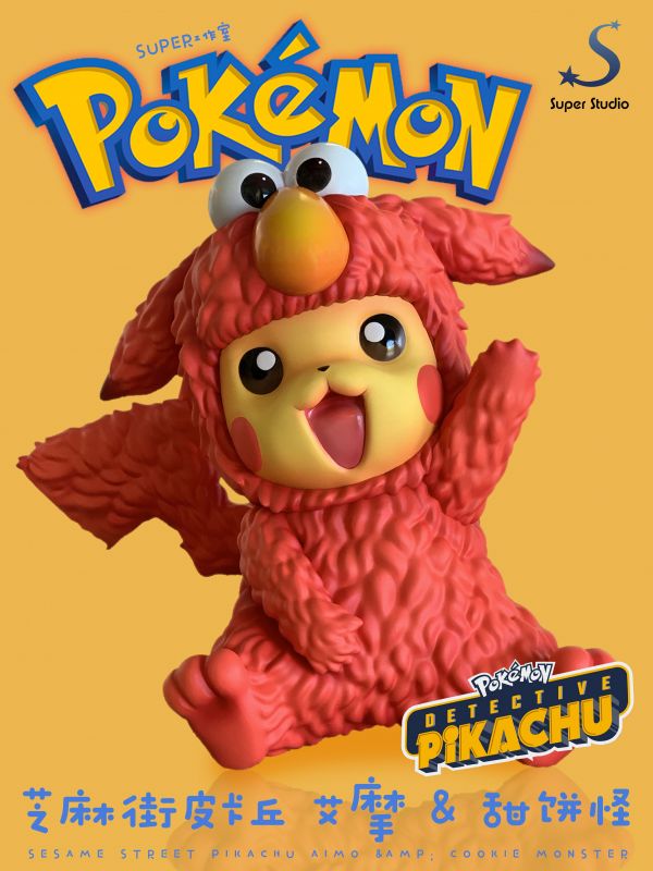 Sesame Street Pikachu