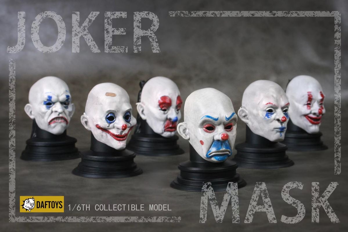 Joker Masks 1/6