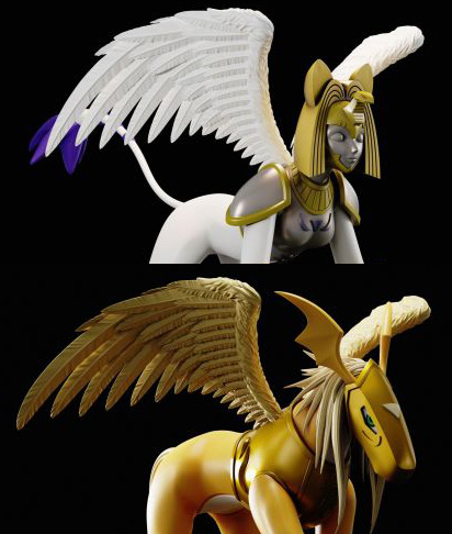 Pegasus Beast & Nefidi Beast