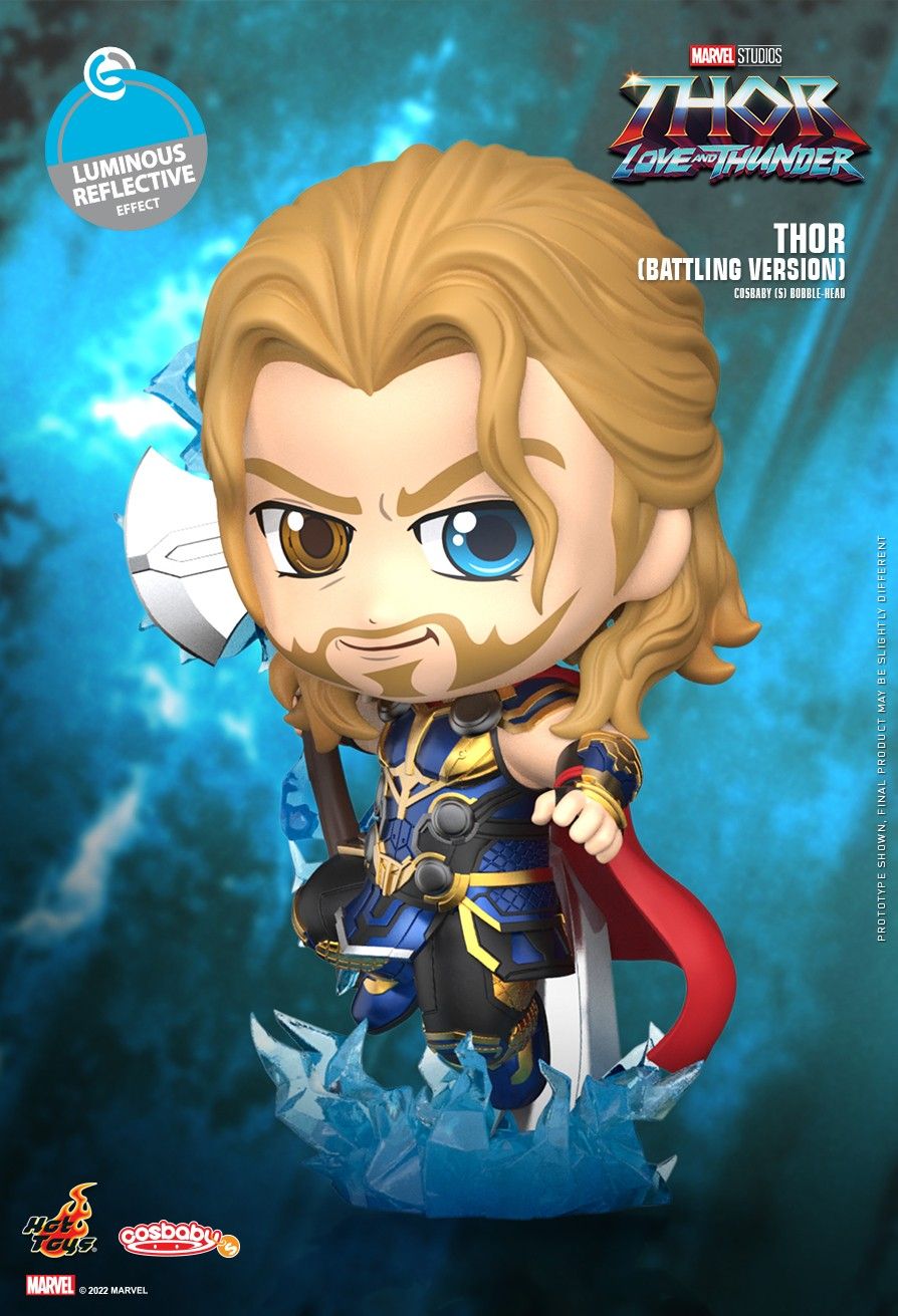 THOR: LOVE AND THUNDER COSBABY (S) BOBBLE-HEAD