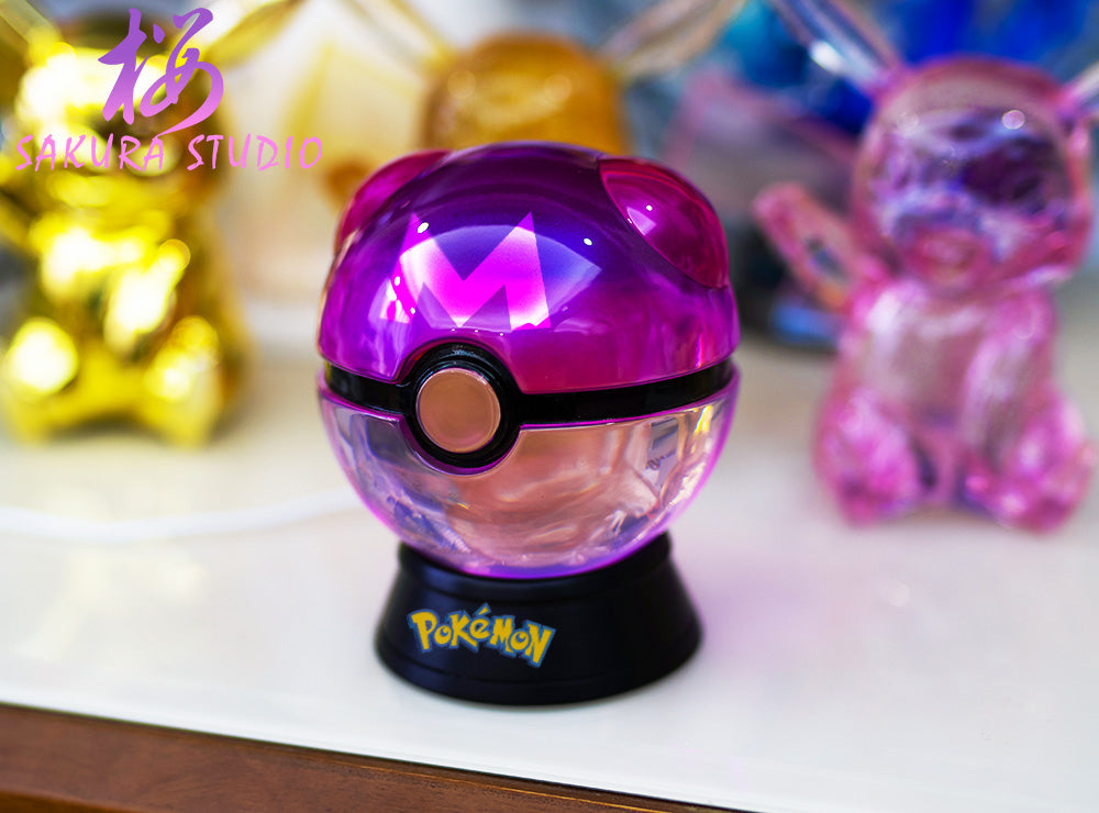 Transparent Master Ball with LED - Pokemon