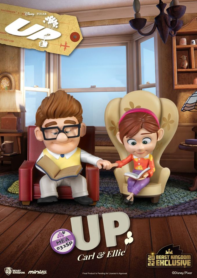 Carl and Ellie: UP Set of 2 (Mini Egg Attack)