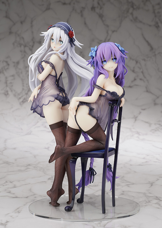 Neptunia Series - Purple Heart & Black Heart -Babydoll ver.-