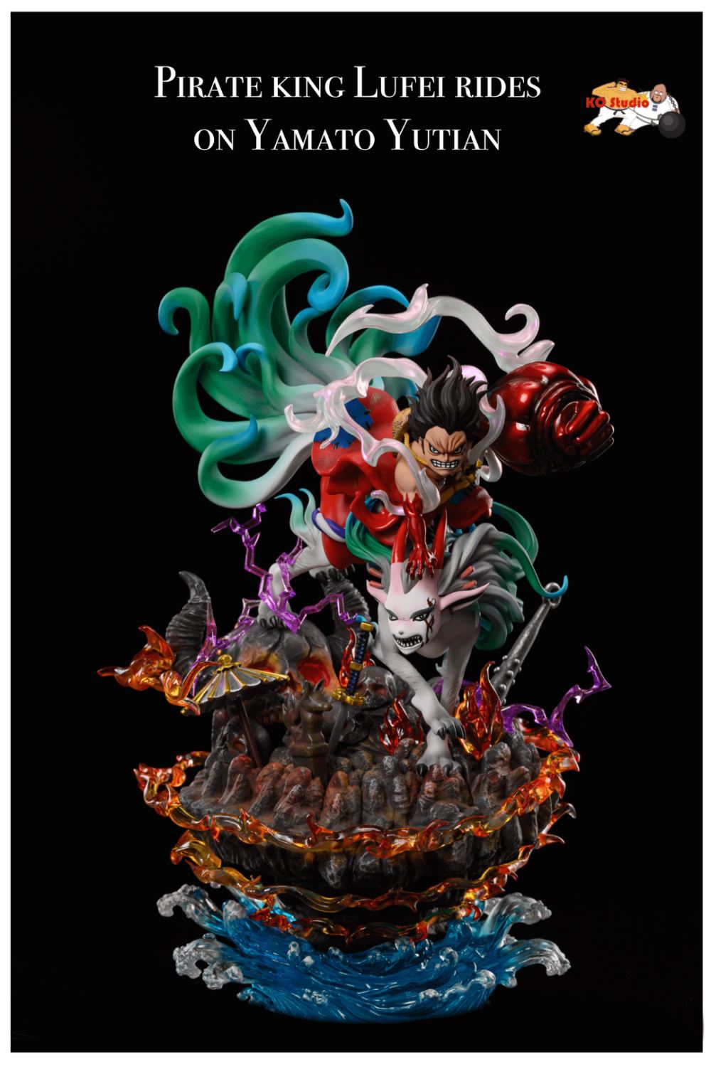 Luffy & Yamato - One Piece