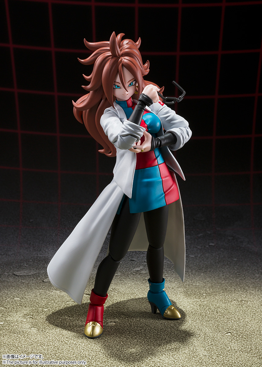 Dragon Ball FighterZ - S.H.Figuarts Android 21 (White Coat)