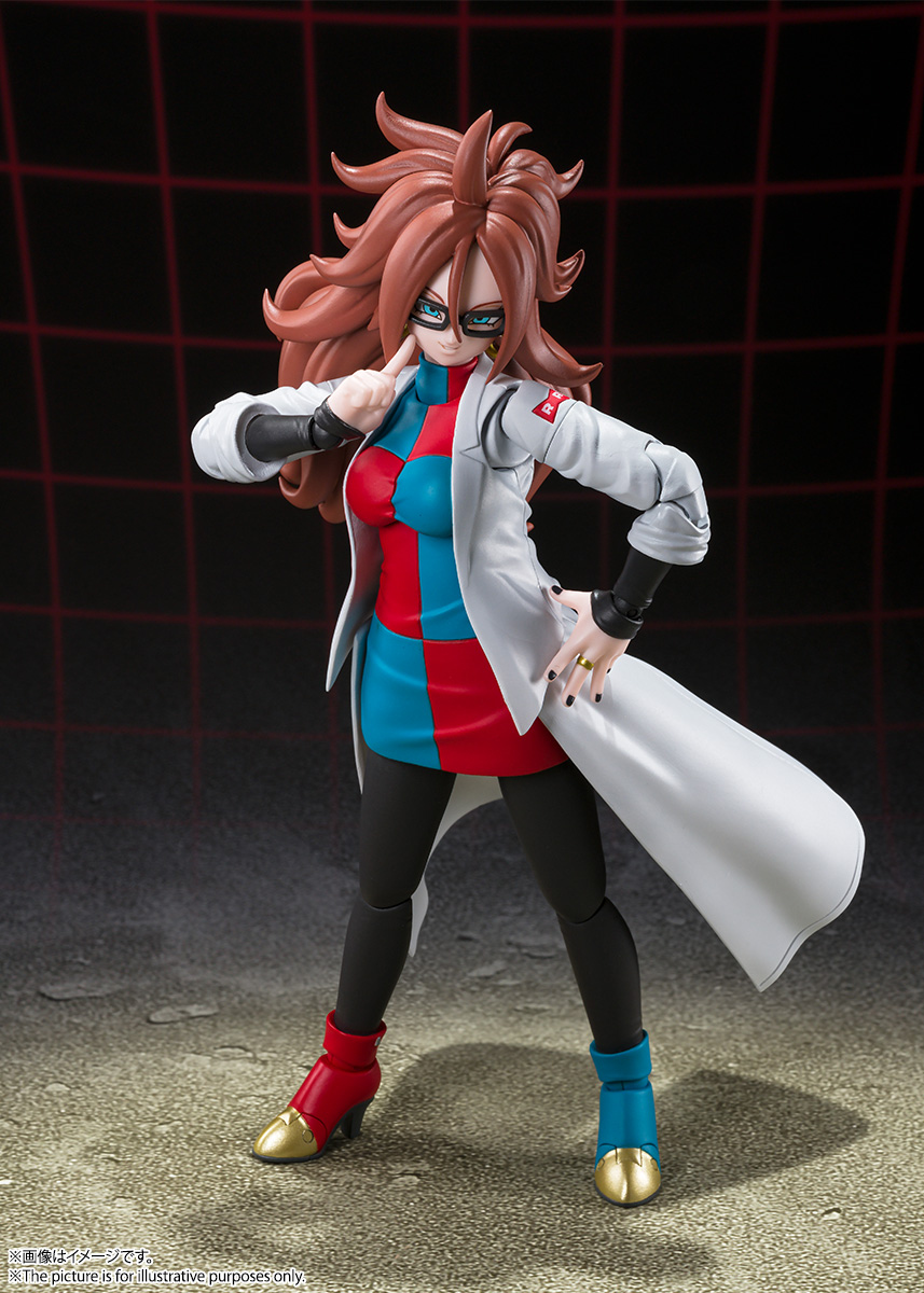 Dragon Ball FighterZ - S.H.Figuarts Android 21 (White Coat)