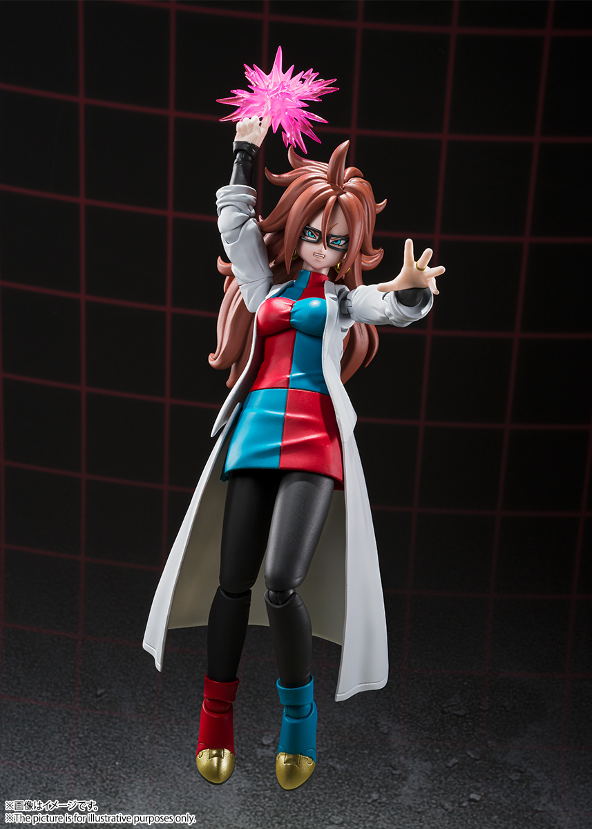 Dragon Ball FighterZ - S.H.Figuarts Android 21 (White Coat)