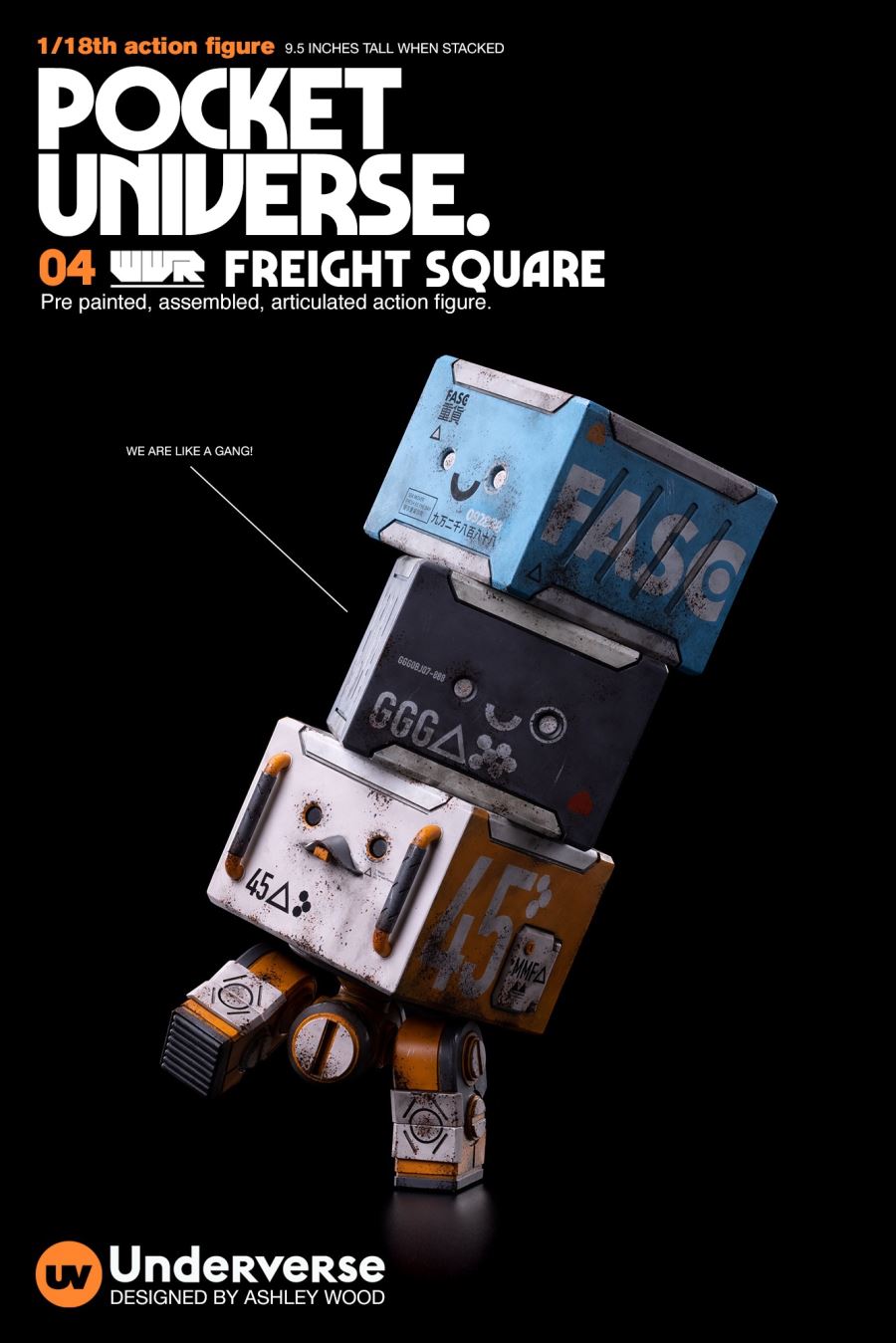 Pocket Universe Series WWR Stacked Arhat Heavy Cargo Cube MULE