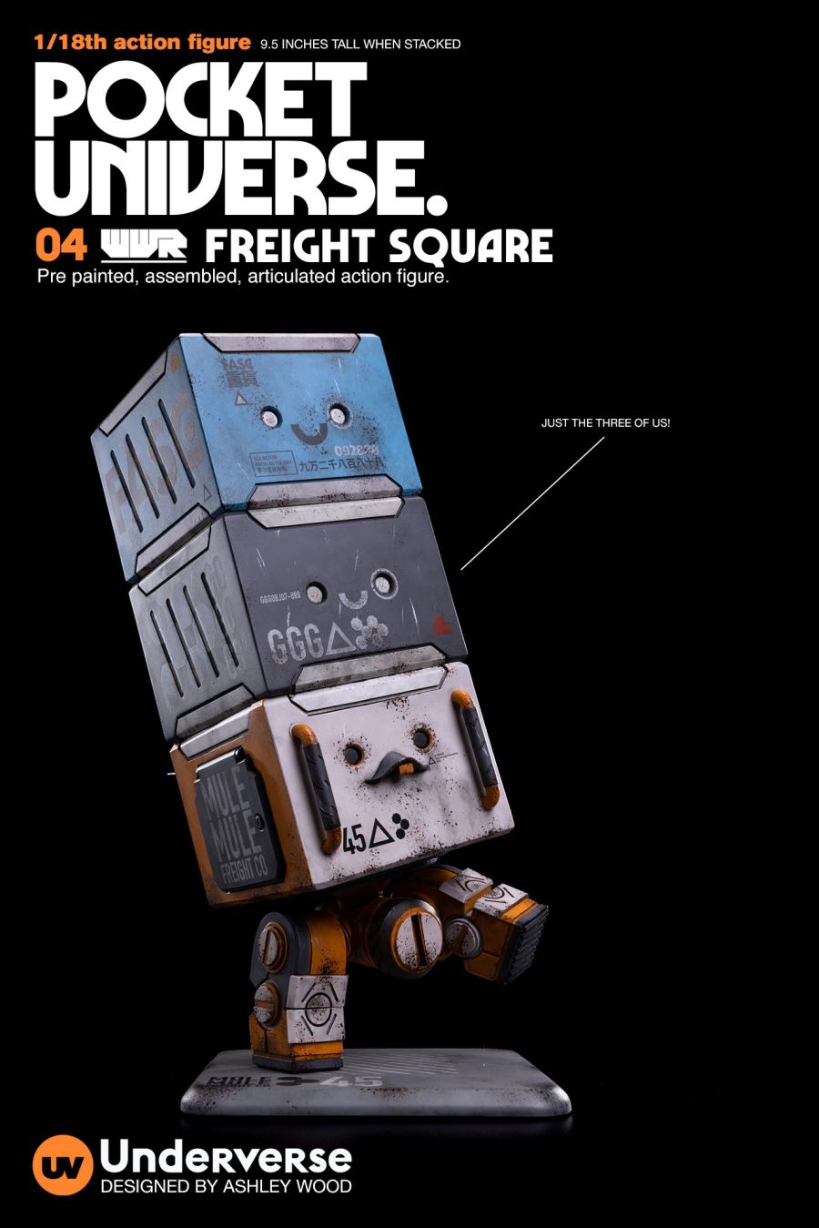 Pocket Universe Series WWR Stacked Arhat Heavy Cargo Cube MULE