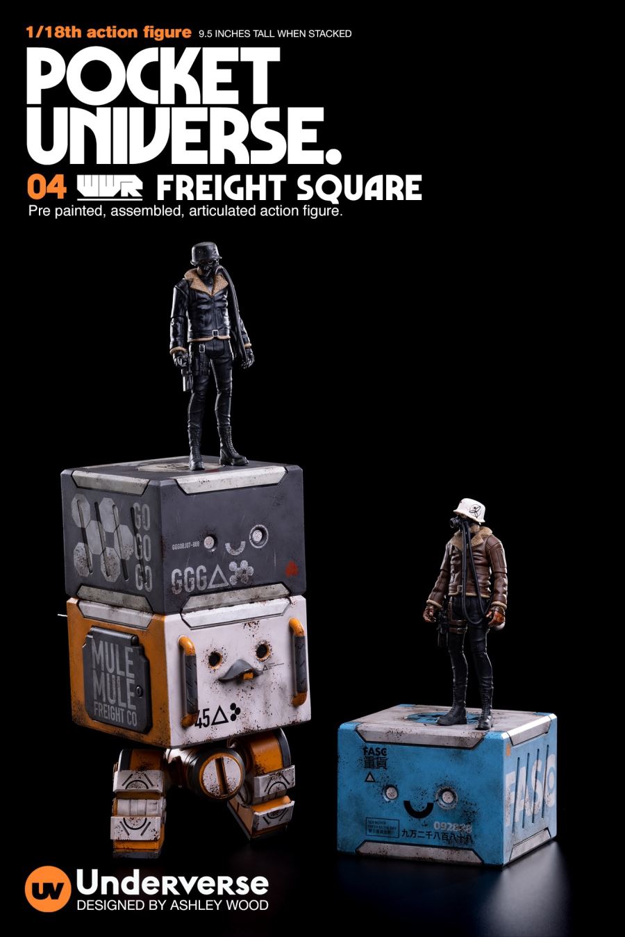 Pocket Universe Series WWR Stacked Arhat Heavy Cargo Cube MULE