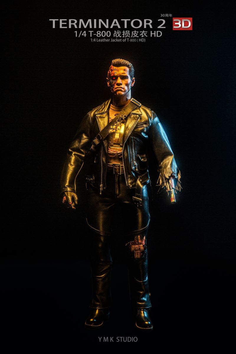 T-800 Damage Leather 1/4