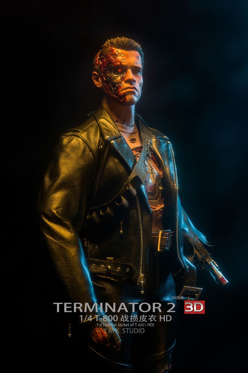T-800 Damage Leather 1/4