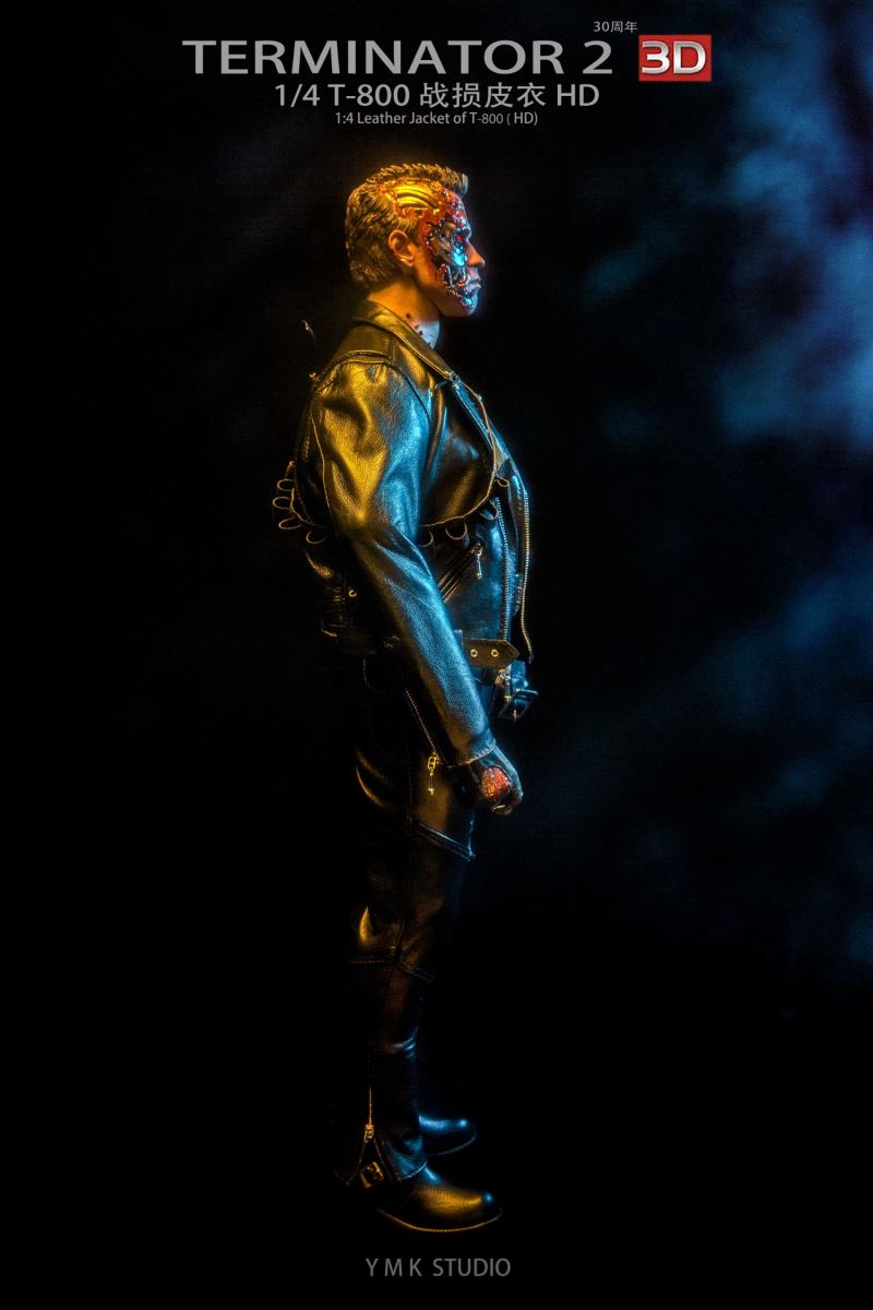 T-800 Damage Leather 1/4