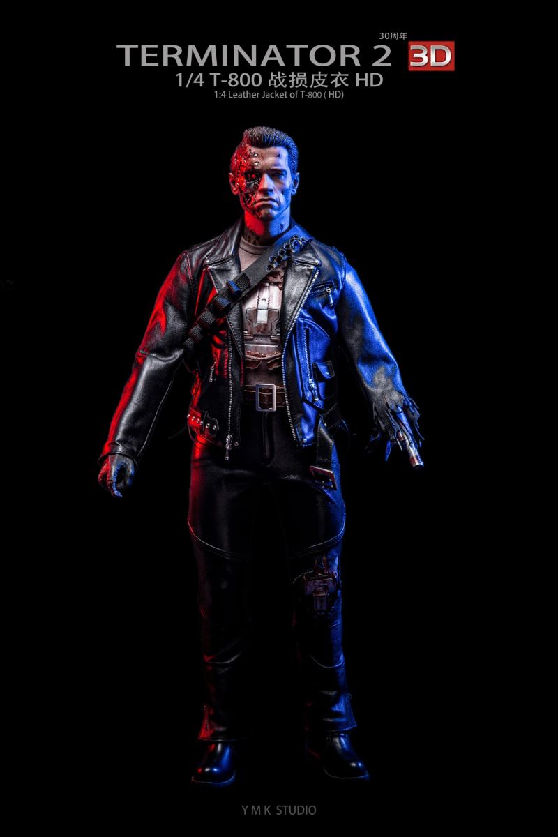 T-800 Damage Leather 1/4