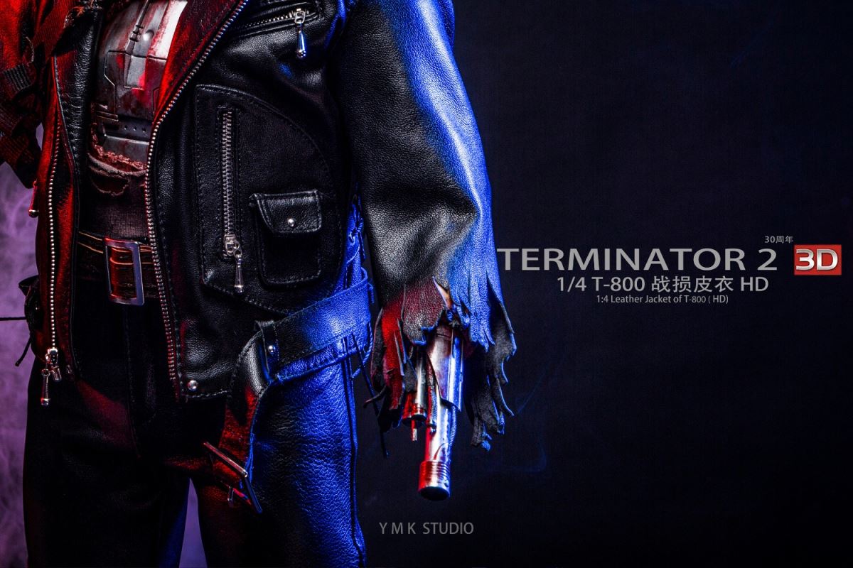 T-800 Damage Leather 1/4