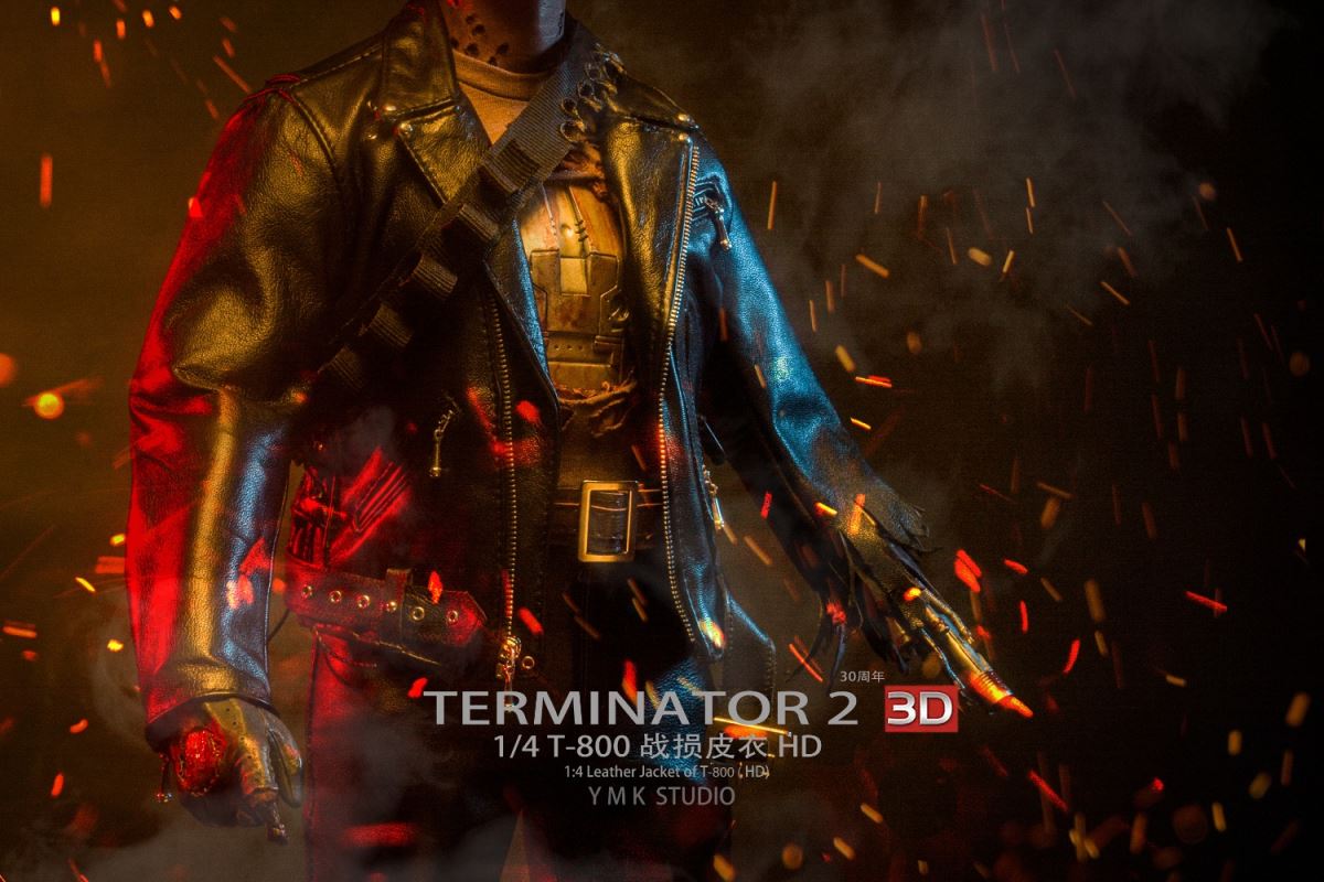 T-800 Damage Leather 1/4