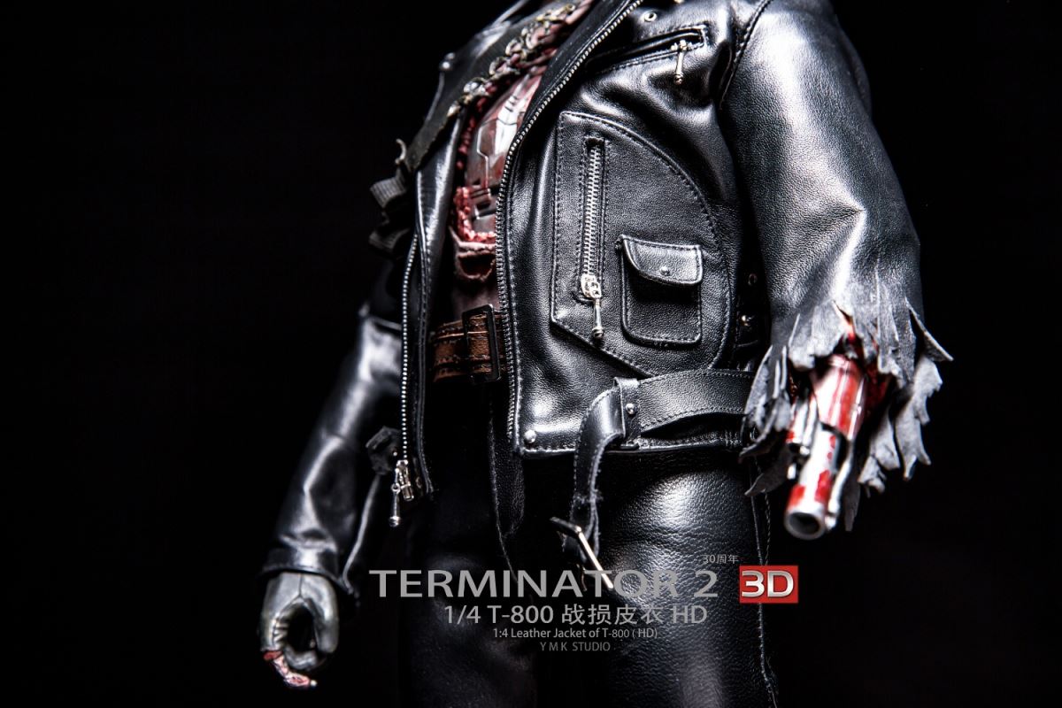 T-800 Damage Leather 1/4