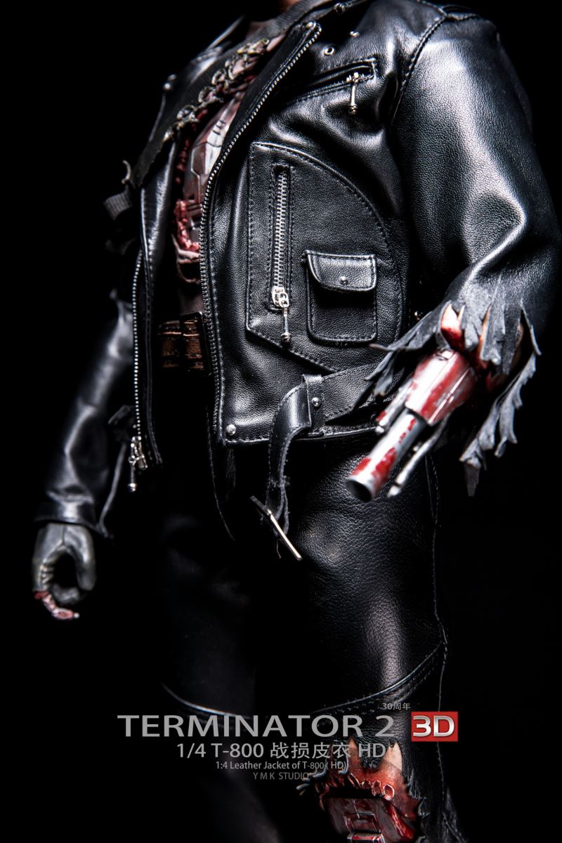 T-800 Damage Leather 1/4