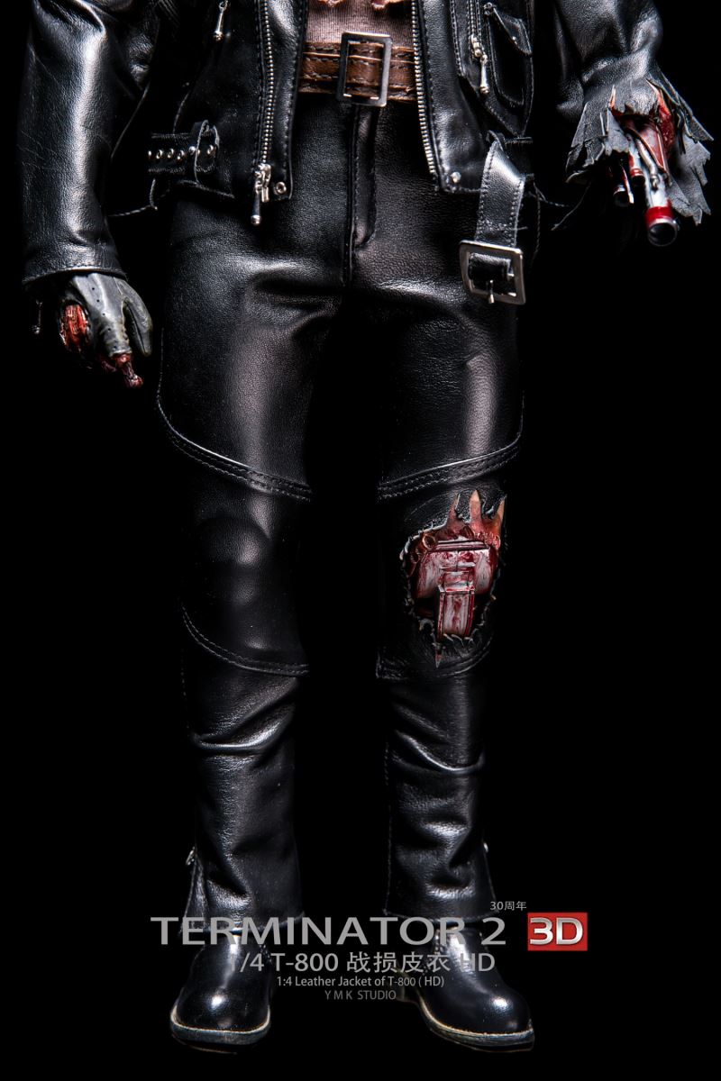 T-800 Damage Leather 1/4