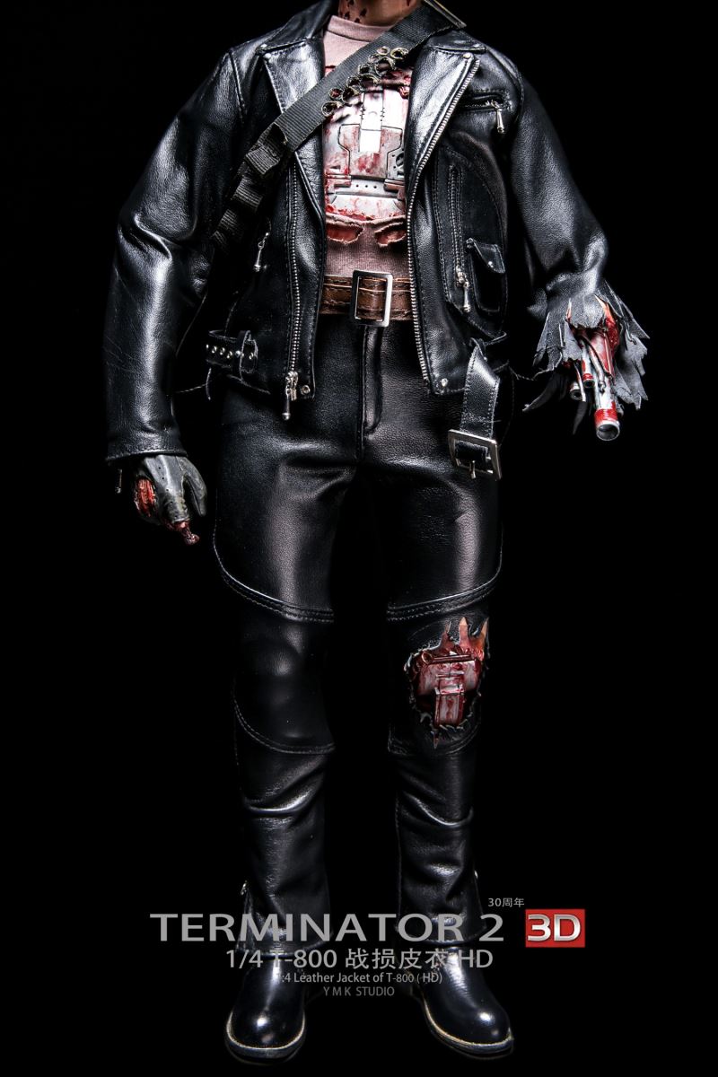 T-800 Damage Leather 1/4