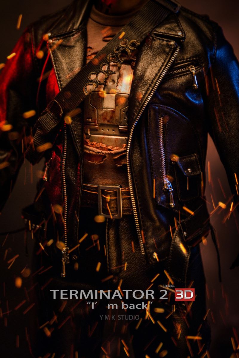 T-800 Damage Leather 1/4