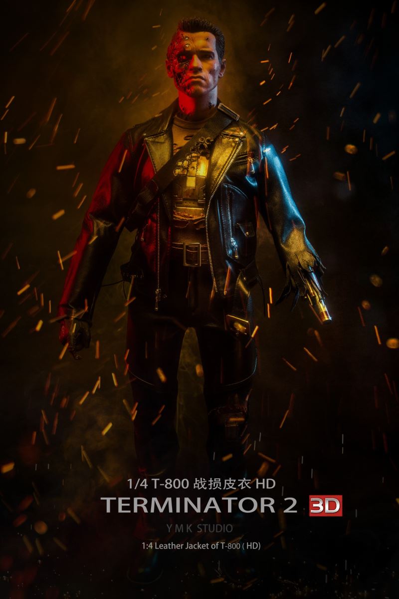 T-800 Damage Leather 1/4