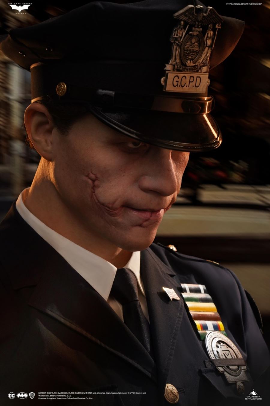  The Joker (Police Uniform) Life-Size Bust 1/1