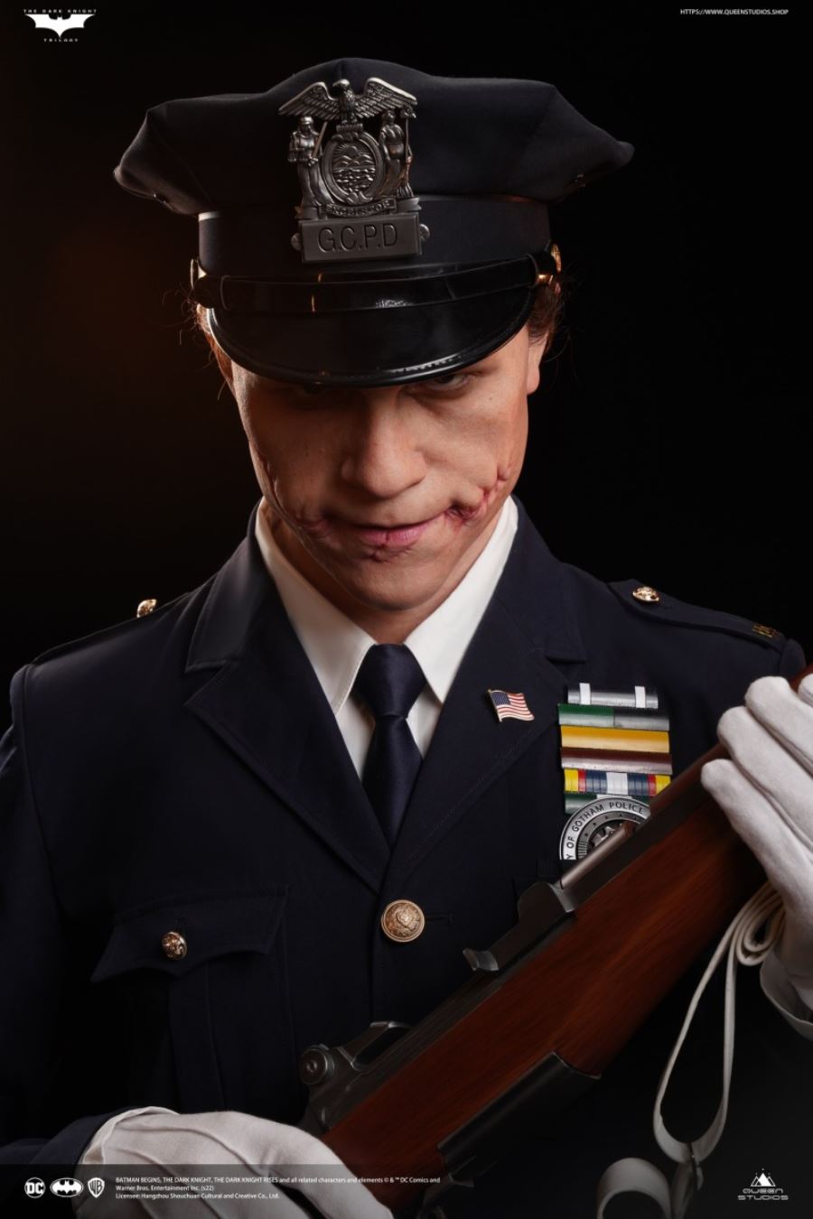  The Joker (Police Uniform) Life-Size Bust 1/1