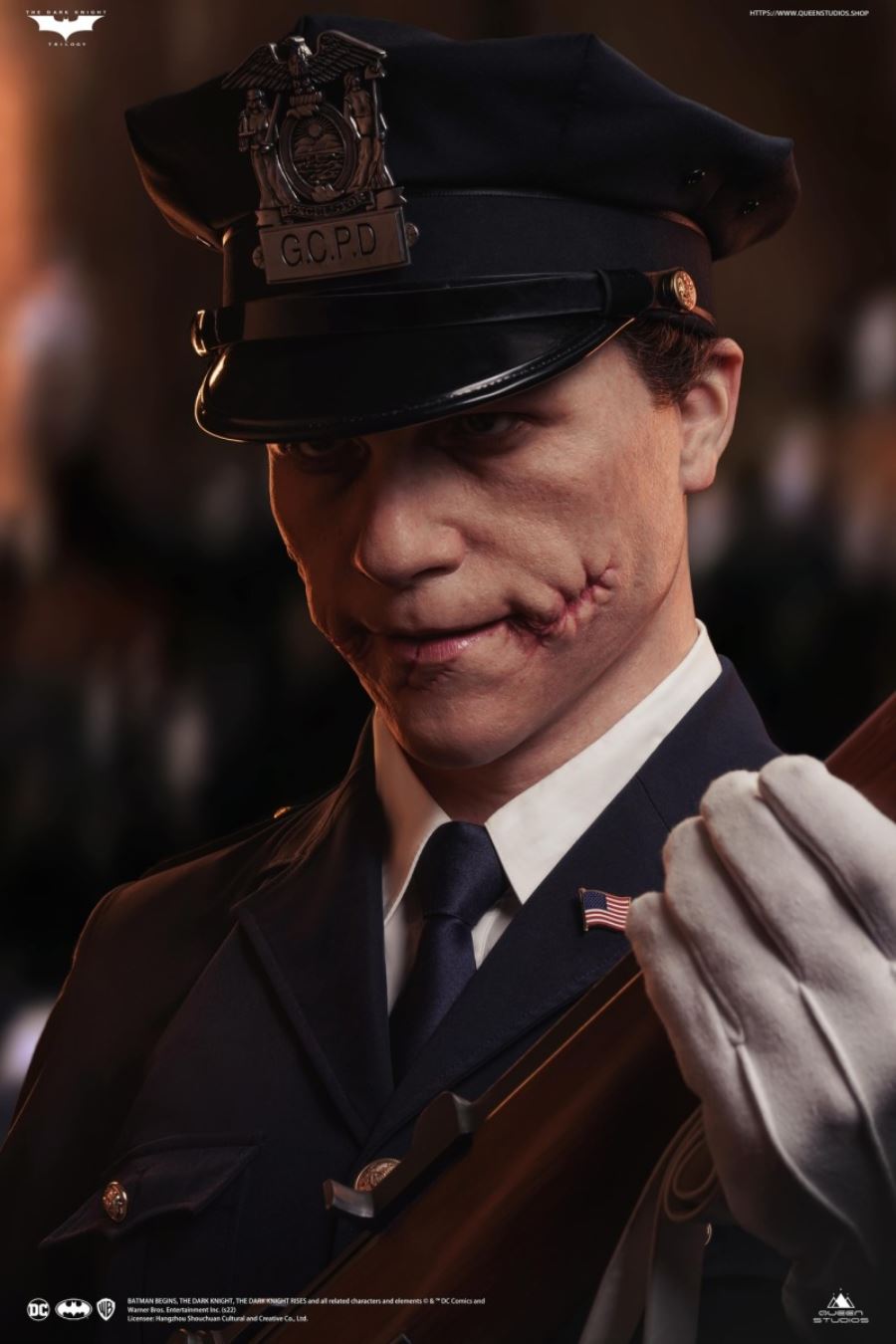  The Joker (Police Uniform) Life-Size Bust 1/1