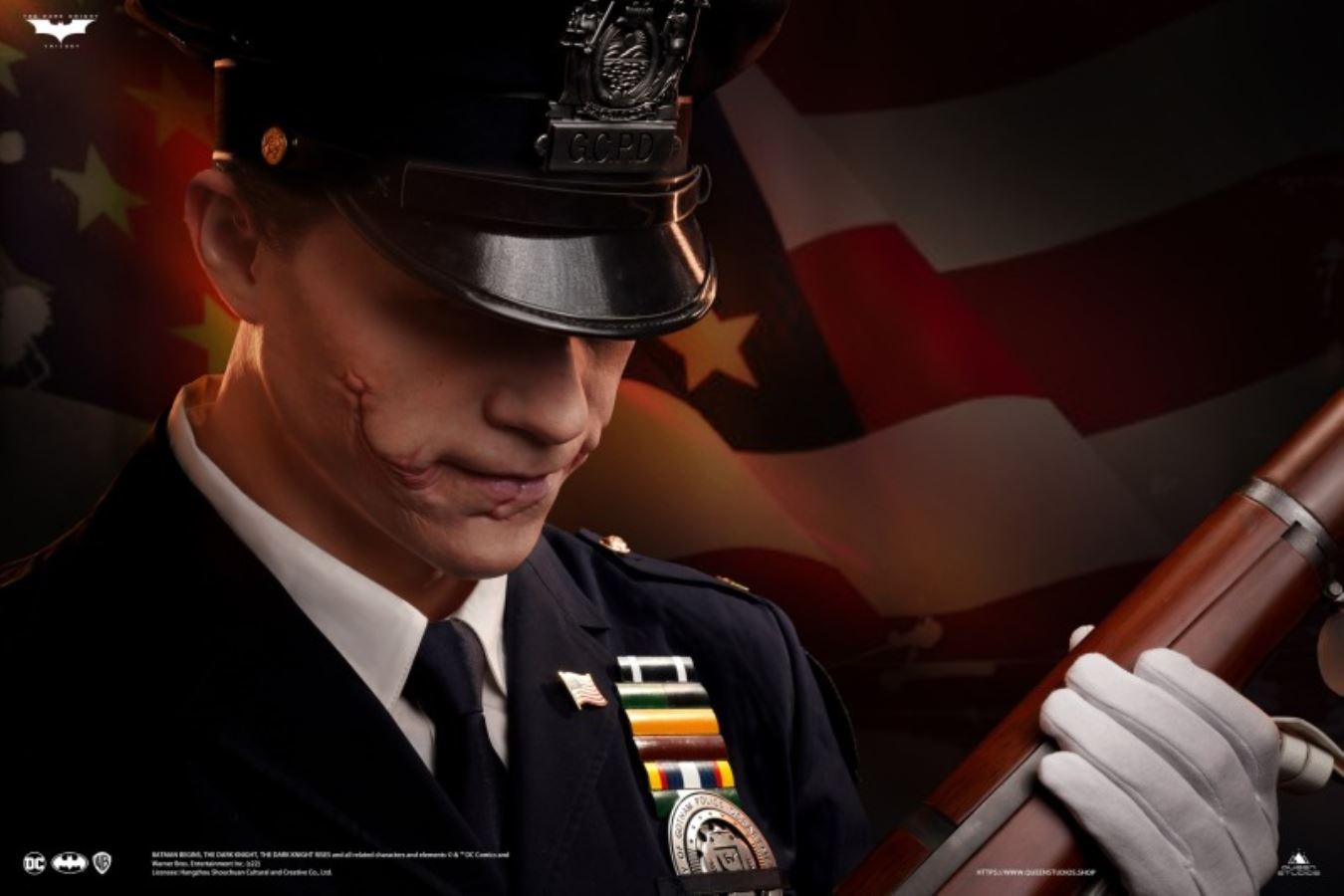  The Joker (Police Uniform) Life-Size Bust 1/1