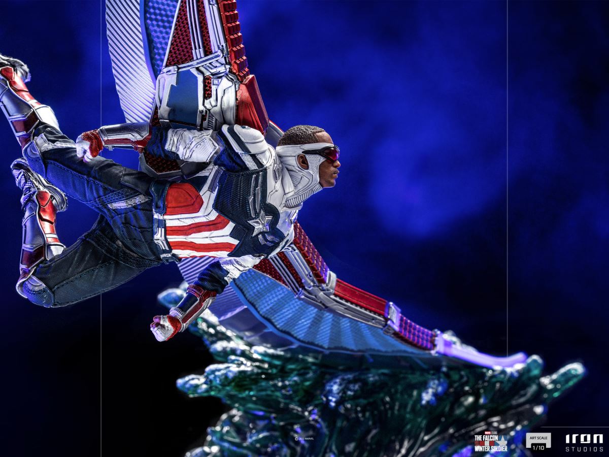 Captain America Sam Wilson Deluxe - The Falcon and the Winter Soldier - BDS Art Scale 1/10