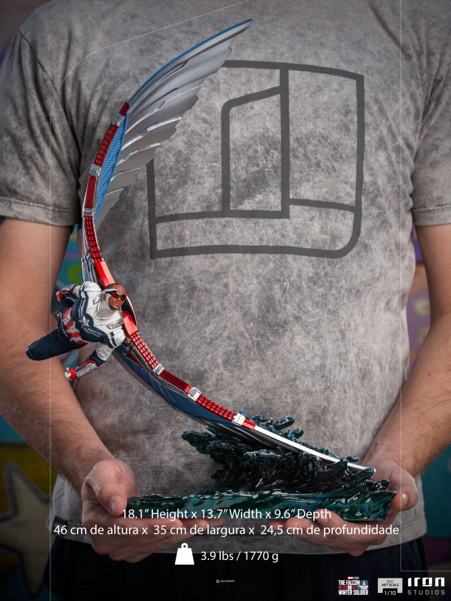 Captain America Sam Wilson Deluxe - The Falcon and the Winter Soldier - BDS Art Scale 1/10