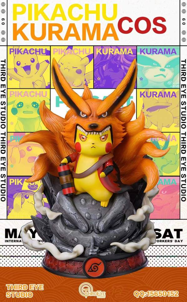 Pikachu cos Kurama